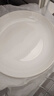潔雅杰陶瓷盤家用白瓷盤子8英寸中式釉下彩餐盤菜盤湯盤微波爐可用6只裝 曬單實(shí)拍圖