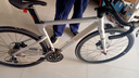 百琦公路自行車(chē)R2變速自行車(chē)內(nèi)置智能定位系統(tǒng)數(shù)顯碼表自行車(chē)油壓碟剎 流光銀 M（建議身高176-181cm） 曬單實(shí)拍圖