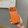 七龍適用蘋(píng)果17promax手機殼新款磨砂磁吸iphone17pro鏡頭全包防摔保護套17超薄簡(jiǎn)約高級感商務(wù)男女款 【星宇橙】拒絕指紋_鏡頭全包 iPhone 17 Pro Max 曬單實(shí)拍圖