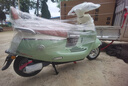 愛瑪電動(dòng)摩托車Q7石墨烯鉛酸大電池長(zhǎng)續(xù)航大功率豪華復(fù)古智能舒適電動(dòng)車  木犀草綠 曬單實(shí)拍圖