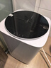 美的（Midea）迷你洗衣機 MB30VH36E 3KG嬰兒小型兒童內衣洗衣機 全自動(dòng)波輪 高溫煮洗 除菌除螨宿舍 以舊換新 曬單實(shí)拍圖
