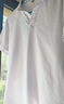GLM短袖t恤男透氣夏季翻領(lǐng)polo衫速干T恤冰絲感休閑運動(dòng)上衣白色M 曬單實(shí)拍圖