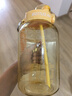 BOTTLED JOY噸噸桶大容量運動(dòng)水壺健身杯子水果噸噸雙飲杯學(xué)生水杯男女塑料杯 曬單實(shí)拍圖