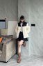 鴨鴨（YAYA）短款羽絨服男2025秋冬季新款時(shí)尚休閑防寒防風(fēng)休閑面包服青年外套 青光黑色 XL (180) 曬單實(shí)拍圖
