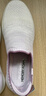 斯凱奇（Skechers）女鞋夏季舒適透氣一腳蹬休閑健步鞋輕便軟底單鞋平底懶人鞋104486 曬單實(shí)拍圖