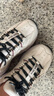 卡帕（Kappa）復古運動(dòng)老爹鞋女冬季新款厚底增高休閑情侶小白鞋子 月灰色 38 曬單實(shí)拍圖
