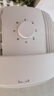 美的（Midea）【暴風(fēng)循環(huán)】空氣循環(huán)扇大風(fēng)量搖頭電風(fēng)扇家用臺(tái)式落地扇輕音臥室節(jié)能小風(fēng)扇柔風(fēng)輕羽扇 FGA24TQ 曬單實(shí)拍圖