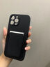 魚(yú)非漁新款卡包蘋(píng)果16ProMax手機(jī)殼iPhone13皮革卡套12保護(hù)防摔全包14皮質(zhì)11插卡零錢(qián)包素皮15pro男女款X 碳黑【不掉色/優(yōu)質(zhì)皮質(zhì)】送防磁貼 iPhone13ProMax 曬單實(shí)拍圖