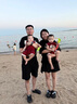 G.DUCKKIDS小黃鴨周歲禮服男寶寶抓周衣服女漢服百日宴百天滿月嬰兒套裝夏季 紅色+香囊 90 建議1~2歲【 80-90cm】cm 曬單實(shí)拍圖