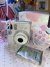富士（FUJIFILM）拍立得instax mini SE男女學(xué)生款一次成像傻瓜相機mini 7+/7s/7c升級版套餐含相紙 白色【云朵時(shí)光套裝】 官方標配【配件盒含水晶殼相冊肩帶】 曬單實(shí)拍圖