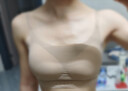 DUTRIEUX無(wú)痕粉底液內衣女士膚色夏季薄款不透固定杯墊運動(dòng)文胸罩美背不透 固定杯墊文胸【膚色】粉底液 L （建議100-120斤）更適合國人穿 曬單實(shí)拍圖