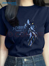 真維斯（JEANSWEST）真維斯藏青色短袖t恤衫女2025新款夏季小個(gè)子寬松休閑半袖上衣服 曬單實(shí)拍圖