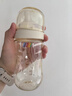 bebebus鉆光奶瓶0-6個(gè)月300ml寶寶ppsu偏心仿母乳防脹氣防嗆奶瓶 曬單實(shí)拍圖