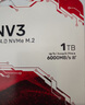 金士頓（Kingston）1TB SSD固態(tài)硬盤 M.2(NVMe PCIe 4.0×4) NV3系列 讀速6000MB/s AI 電腦配件 曬單實(shí)拍圖