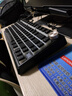 聯(lián)想（Lenovo）小新K5 Pro無線機(jī)械鍵盤電競(jìng)游戲客制化有線/藍(lán)牙三模gasket結(jié)構(gòu)hifi全鍵熱插拔煥彩RGB  黑巧夾心 曬單實(shí)拍圖