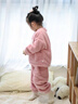 迪士尼寶寶兒童睡衣秋冬款女寶寶卡通珊瑚絨家居服女童冬季保暖法蘭絨小女孩 淺粉色 120 建議110-120cm6-7歲cm 曬單實拍圖