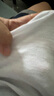 珞妮短袖t恤女2025夏季新款韓版顯瘦女裝竹節棉V領(lǐng)體恤衫百搭半袖上衣 白色 英文 2XL 建議130-140斤 曬單實(shí)拍圖