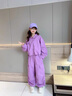 G.DUCKKIDS女童套裝春秋2025新款韓版洋氣兒童裝時(shí)髦休閑春裝女孩工裝兩件套 外套+褲子【兩件套】 120 cm 曬單實(shí)拍圖