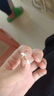 中國黃金（CHINA GOLD）一周耳釘女S925銀星期套裝耳飾新款生日七夕情人節禮物送女友老婆 素銀款*一周耳釘*法式浪漫禮盒 曬單實(shí)拍圖