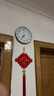北極星（POLARIS）掛鐘時(shí)尚創(chuàng  )意客廳鐘表靜音簡(jiǎn)約石英鐘30cm金色 曬單實(shí)拍圖