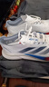 adidas ADIZERO BOSTON 12超輕馬拉松玻纖柱專業(yè)競訓(xùn)跑鞋阿迪達斯   亮白/深藍/純寶石紅   43 曬單實拍圖