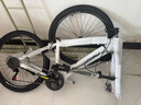 金武端自行車(chē)成人山地車(chē)公路賽車(chē)單車(chē)騎行變速超輕越野中學(xué)生初中青少年 頂配版-輻條輪-白黑色 26寸21速 曬單實(shí)拍圖
