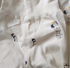 繽麗貓新生兒無(wú)骨純棉四季簡(jiǎn)約套裝嬰兒衣服分體二件套裝男女寶寶童裝 肩扣套裝-月亮羊 90 曬單實(shí)拍圖