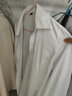 匆蒙白色襯衫女長(cháng)袖春夏職業(yè)裝日常通勤正裝V領(lǐng)簡(jiǎn)約百搭商務(wù)面試工服 曬單實(shí)拍圖
