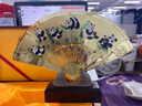 禮御友嘉扇子擺件中國風(fēng)特色工藝品立體金扇臉譜熊貓禮物出國外事客戶禮品 臉譜 曬單實(shí)拍圖