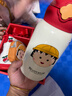 杯具熊（BEDDYBEAR）正品保溫杯兒童大容量316不銹鋼吸管杯學(xué)生直飲幼兒園水杯 四葉草小丸子-三蓋（禮盒裝）630ml 曬單實(shí)拍圖