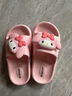 幸?，旣悾–heerful Mario）美樂蒂兒童卡通寶寶涼拖鞋夏季男女親子沙灘防滑涼拖女孩軟底涼拖 曬單實拍圖