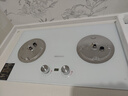 帥康（Sacon）【炊煙灶Pro】白色 燃氣灶煤氣灶雙灶天然氣 嵌入式5.6kW煙灶聯(lián)動(dòng)定時(shí)灶免改孔 國補 JZT-3B816W 曬單實(shí)拍圖