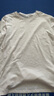 迪卡儂短袖速干衣男訓(xùn)練寬松半袖上衣運(yùn)動(dòng)t恤男RUNM2501430白色T恤XL 曬單實(shí)拍圖
