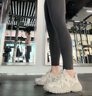 ZHR登山鞋女春秋戶(hù)外運動(dòng)鞋女輕便厚底休閑女鞋 KD03 米色 39 曬單實(shí)拍圖