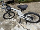 EROADE德國兒童折疊自行車(chē)男孩青少年初中小學(xué)生鋁合金山地車(chē)中大童女孩 全鋁合金造-白色 22寸6速【競賽款】身高145-160cm 曬單實(shí)拍圖