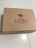 駱駝（CAMEL）疾行運動男鞋輕量回彈體測跑步鞋子 X15C30L4019 象牙白/灰 41 曬單實拍圖