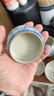 兮元記青花汝窯茶漏茶濾一體茶葉過濾網(wǎng)泡茶神器茶隔茶配滿花描金琺瑯彩 繁花米黃汝窯圓形茶漏套組+公杯 曬單實拍圖