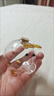 筏芯透明存錢(qián)罐金豆豆小豬玻璃瓶小金豆收納瓶許愿瓶金豆豆收納瓶網(wǎng)紅 小豬瓶+木底座：黃金知我意 曬單實(shí)拍圖