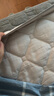 無(wú)印良品A類(lèi)刺繡全棉大豆床褥床墊遮蓋物 四季防滑褥子1.8x2米床熊先生 曬單實(shí)拍圖