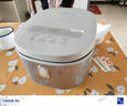 美的（Midea）電飯煲 0涂層電飯鍋4升 316L不銹鋼內膽3-4人家用多功能無(wú)涂層微壓智能預約MB-RE476S 曬單實(shí)拍圖