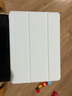 JPLAYER蘋(píng)果iPad 5/6/Air2 保護套9.7英寸2018款平板電腦保護殼三折支架智能休眠全包輕薄便攜防摔 白冰藍 曬單實(shí)拍圖