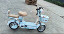 五星鉆豹電動車48V20AH新國標智能電動自行車小型兩輪成人男女式電瓶車A33 煙云蘭/源彩靜謐淡藍/珠光淺粉/F奶昔白 曬單實拍圖