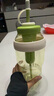 【京東物流】水杯冰霸吸管杯高顏值學(xué)生茶水分離大容量杯子 肚肚杯1個(gè)-淺綠色 曬單實(shí)拍圖