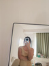 全品屋穿衣鏡全身鏡落地鏡掛門服裝店試衣鏡壁掛鏡掛穿一體簡約北歐風(fēng) 【圓角】赫本黑160*50cm 送貨上門 曬單實拍圖