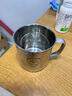 onlycook316L不銹鋼水杯 食品級隨手茶杯牛奶口杯 兒童寶寶杯子 360ml小豬 曬單實(shí)拍圖