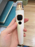 麥歌利砭石電動(dòng)美眼儀眼部黑眼圈眼袋按摩儀熱敷眼霜導入美容儀520七夕情人節生日禮物 白色 曬單實(shí)拍圖