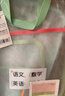 得力(deli)L型科目分類(lèi)袋U型學(xué)科袋撞色學(xué)生文件袋加厚網(wǎng)紗拉鏈袋大容量大開(kāi)口 青檸橙子PP139 曬單實(shí)拍圖