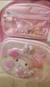 Hello Kitty庫洛米書包小學(xué)女生三二一年級女童護脊減負兒童美樂蒂651A粉 曬單實拍圖