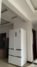 美的（Midea）508升法式多門四開門一級能效雙系統(tǒng)雙循環(huán)除菌凈味國家補貼20%家用冰箱大容量BCD-508WTPZM(E)白 曬單實拍圖