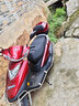 吉浪新款125鷹鉆雨鉆踏板車摩托車燃油車助力車國四電噴可上牌整車 紅色 特價版國四電噴可上牌不包郵 曬單實拍圖